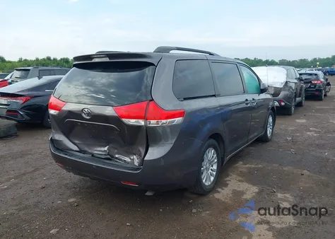 2014 Toyota Sienna Xle/Limited from USA, damaged, VIN 5TDYK3DC0ES496716